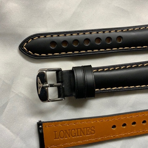 Top Grain Longines Leather Straps - Picture 6 of 6